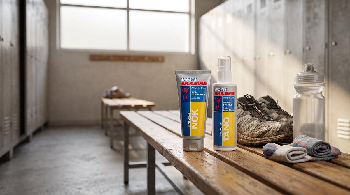 Sport, ampoules et frottements — NOK et TANO