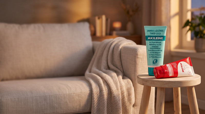 Akileine — pieds fatigués et jambes lourdes