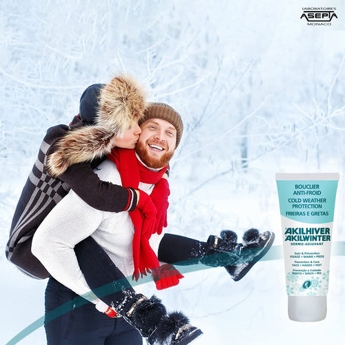 Tube of AKILEINE Akilhiver Winter Cream for face, feet and hands 100 ml