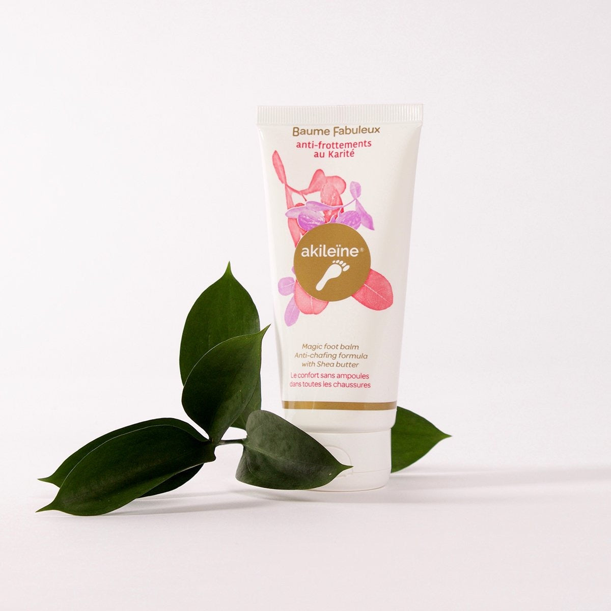 Tube of AKILEINE Magic Foot Balm Anti-Chafing Formula 75 ml