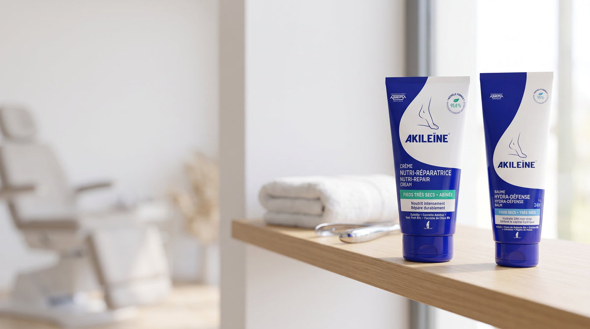 Akileine — soins des pieds de niveau professionnel