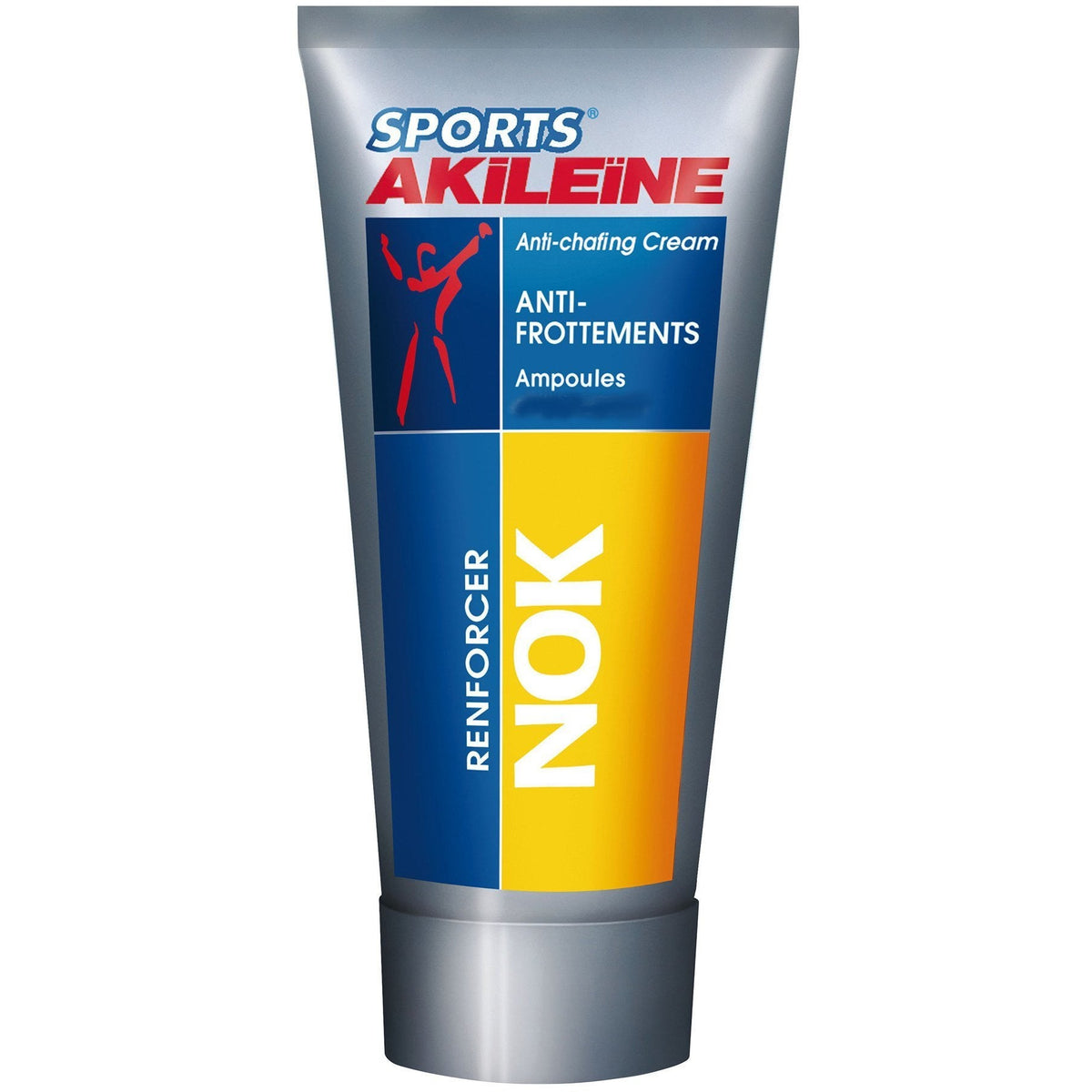 Tube of SPORTS AKILEINE NOK Anti-Chafing Cream 75 ml