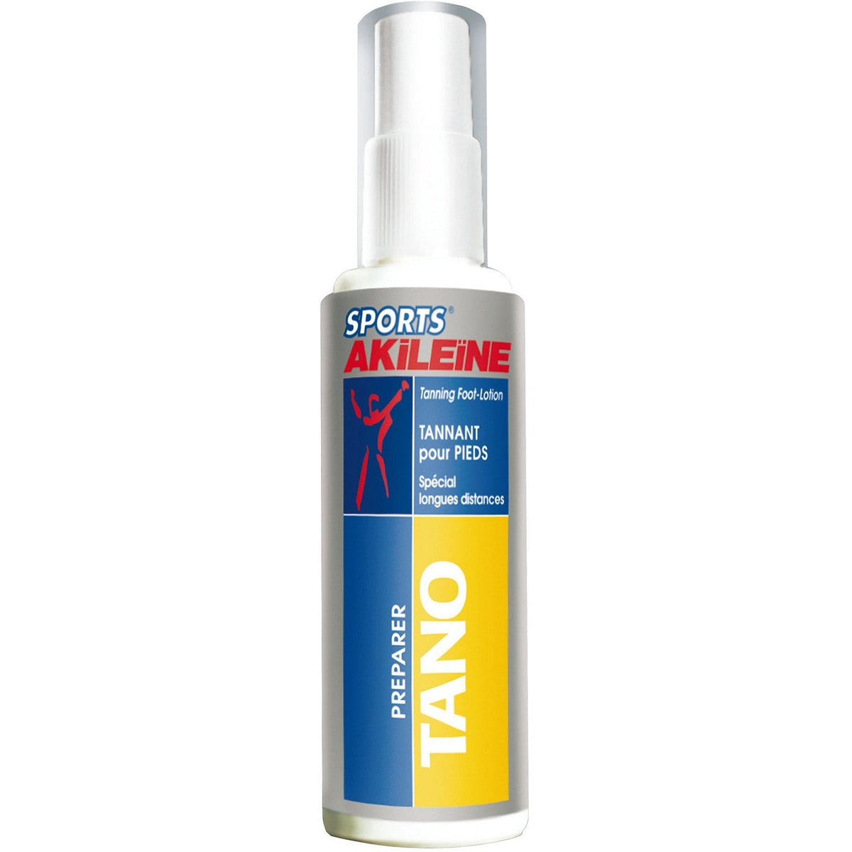SPORTS AKILEINE TANO Foot Preparation Lotion 100 ml spray bottle